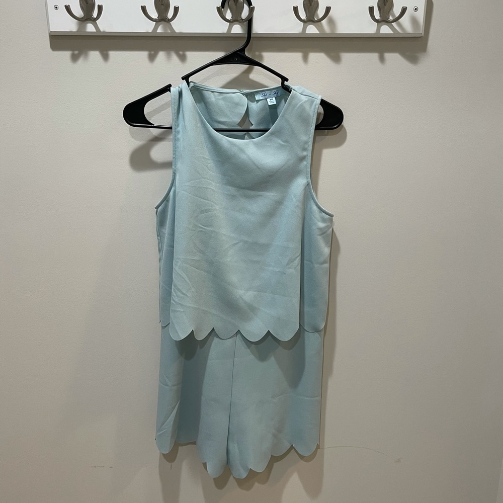 Light Blue Romper